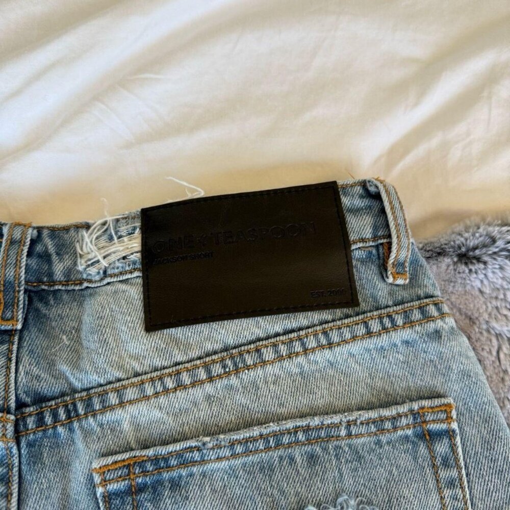 One Teaspoon Bermuda Jean Shorts - Picture 7 of 7